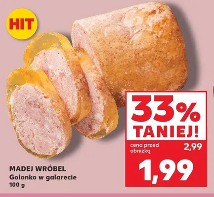 Golonko w galarecie Madej Wróbel promocja w Kaufland