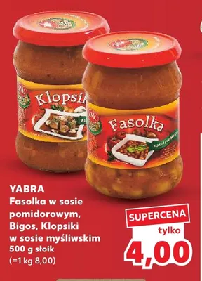 Klopsiki w sosie myśliwskim Yabra promocja w Kaufland