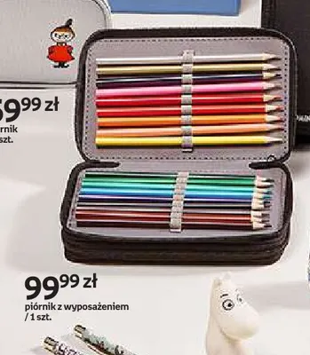 Piórnik z wyposażeniem Moomin promocja w Empik