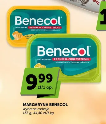 Margaryna Benecol o smaku maślanym promocja w Euro Sklep