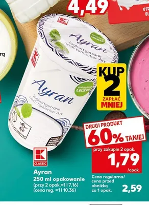 Ayran K-Classic promocja w Kaufland