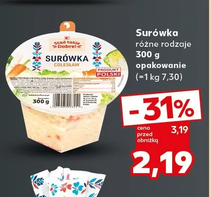 Surówka Stąd takie Dobre! promocja w Kaufland