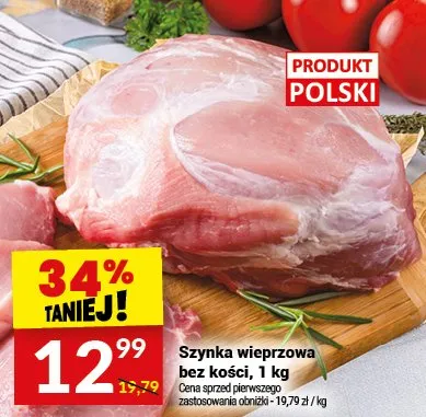 Szynka wieprzowa bez kości Auchan pewni dobrego promocja w Twój Market