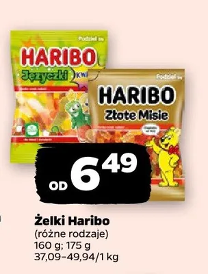 Żelki Haribo Jezyczki promocja w Netto