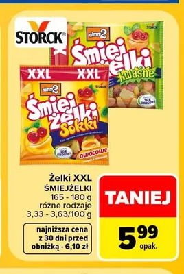 Żelki nimm2 Śmiejżelki promocja w Carrefour Market