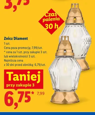 Znicz Diament promocja w Lidl