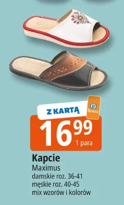 Kapcie promocja w Leclerc