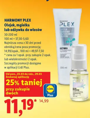 Odżywka do włosów promocja w Lidl