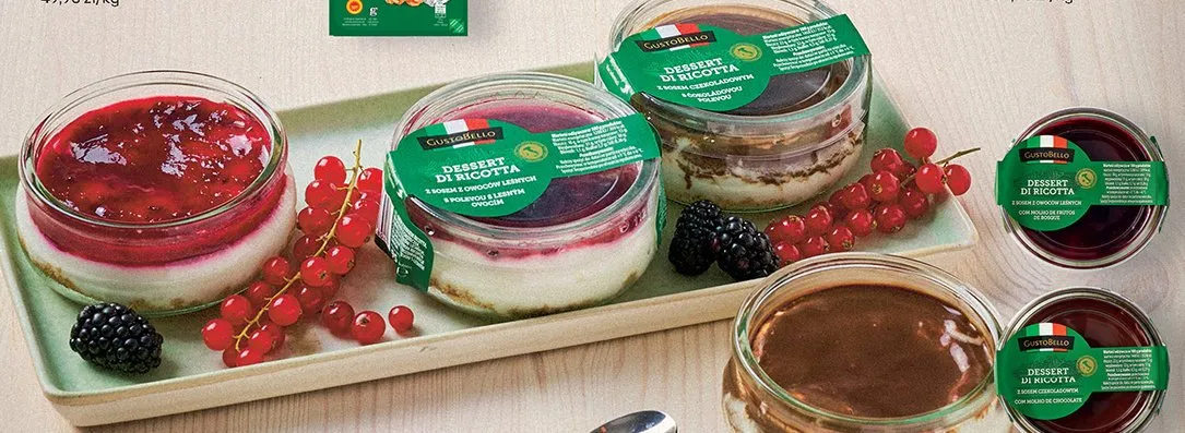 Dessert di ricotta promocja w Biedronka