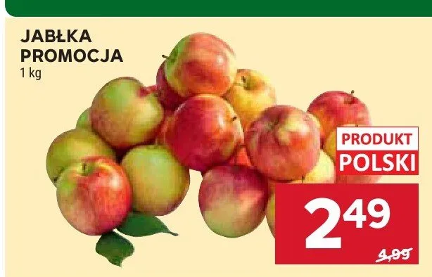 Jabłka promocja promocja w Stokrotka