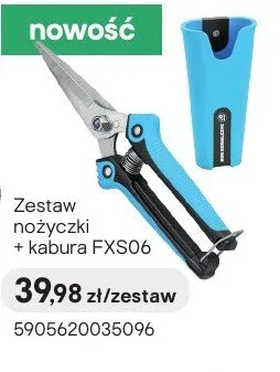 Zestaw nożyczki + kabura FXS06 promocja w Castorama