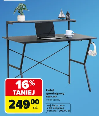 Fotel gamingowy Renoma promocja w Carrefour
