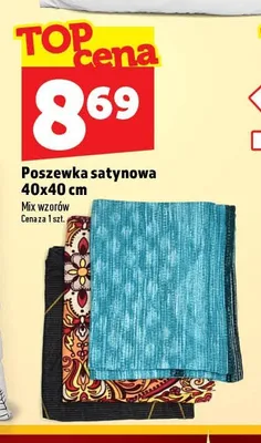Poszewka satynowa 40x40 cm promocja w TOPAZ