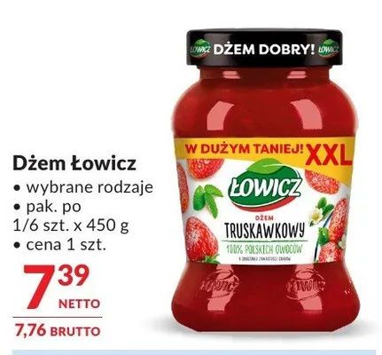 Dżem Łowicz promocja w Makro