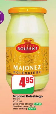 Majonez Roleskiego promocja w Dino