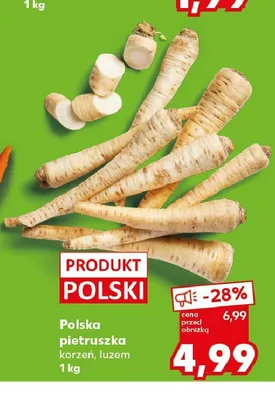 Pietruszka korzeń polska Kaufland promocja w Kaufland