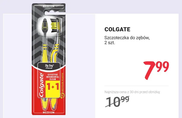 Szczoteczka do zębów promocja w Rossmann