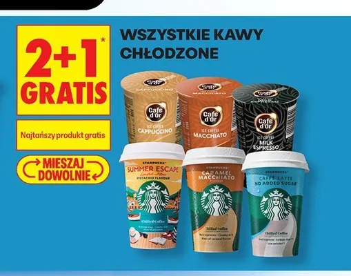 Kawa chłodzona Cafe d'Or Espresso promocja w Biedronka