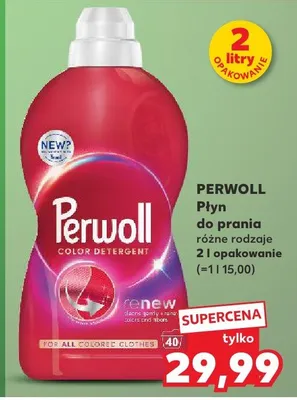 Płyn do prania Perwoll Color Detergent promocja w Kaufland