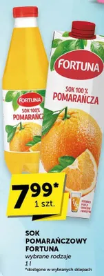 Sok pomarańczowy promocja w Groszek