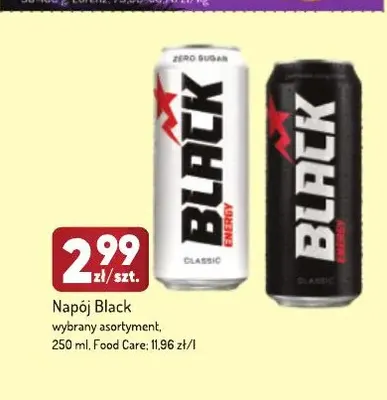 Napój energetyczny Black promocja w Avita