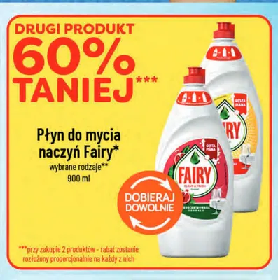 Płyn do mycia naczyń Fairy promocja w POLOmarket