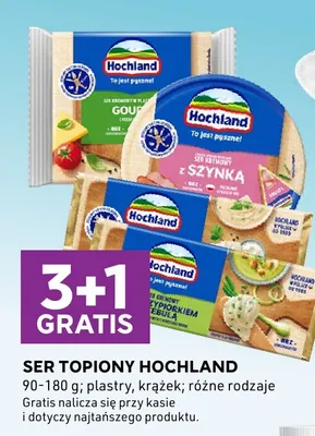 Ser topiony plastry Gouda Hochland promocja w Stokrotka