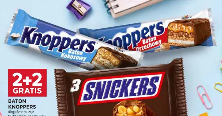 Baton Knoppers Kokosowy promocja w Stokrotka
