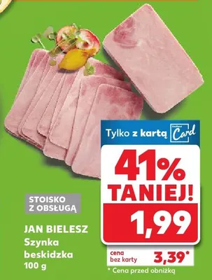 Szynka bezskladka promocja w Kaufland