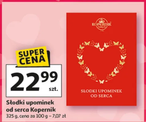 Słodki upominek od serca Kopernik promocja w Auchan