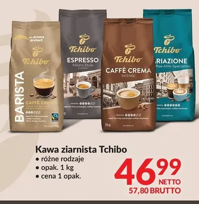 Kawa ziarnista Tchibo Variazione promocja w Makro