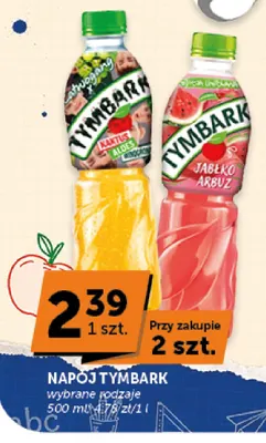 Napój Tymbark kaktus aloes promocja w Groszek