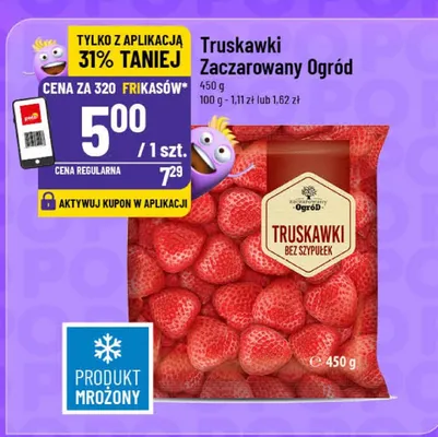 Truskawki bezsypowe promocja w POLOmarket