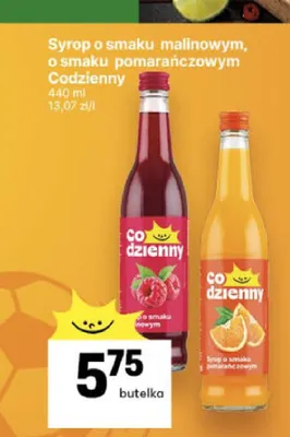 Syrop o smaku malinowym Codzienny promocja w Delikatesy Centrum