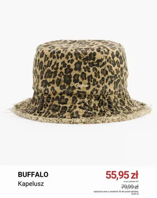 Kapelusz Buffalo promocja w Deichmann
