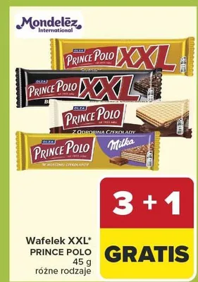 Wafelek XXL różne rodzaje promocja w Carrefour Market