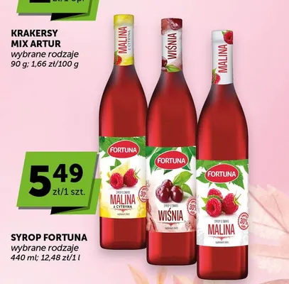 Syrop Fortuna malina promocja w ABC