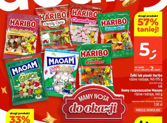 Żelki Haribo Süße Waffeln promocja w Dealz