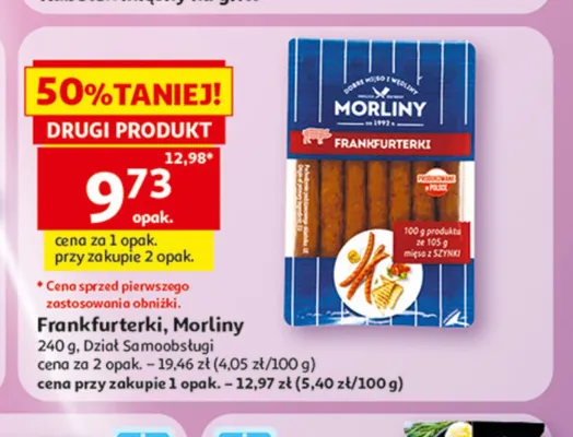 Frankfurterki Morliny promocja w Auchan