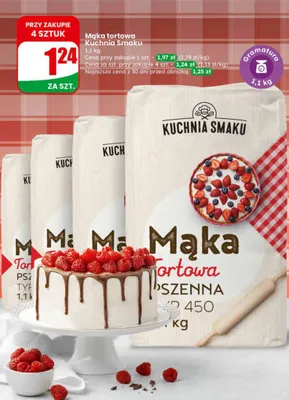 Mąka tortowa promocja w Dino