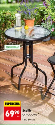 Stolik ogrodowy 60cm promocja w Biedronka