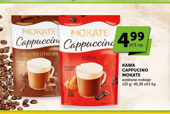 Kawa Cappucino Mokate promocja w Euro Sklep