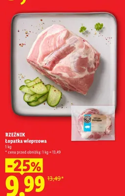 Łopatka wieprzowa Rzeźnik promocja w Lidl