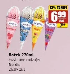 Lody rożek Nordis Mango promocja w API Market