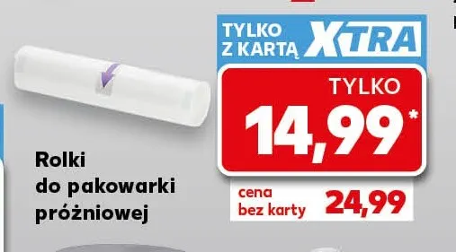 Rolki do pakowarki próżniowej Silvercrest promocja w Kaufland