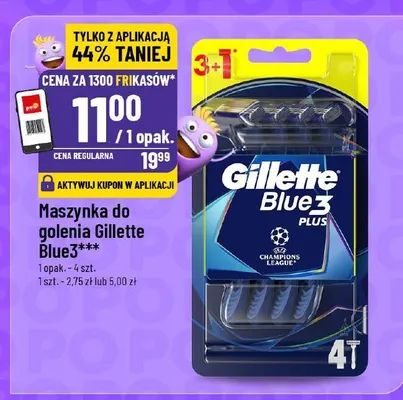 Maszynka do golenia Blue3 promocja w POLOmarket