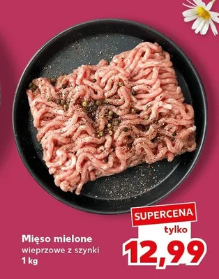 Mięso mielone wieprzowe z szynki promocja w Kaufland