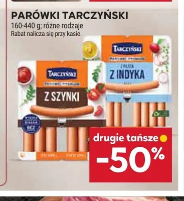 Parówki Tarczyński promocja w Stokrotka