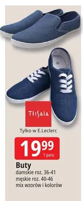 Buty Tiisaia damskie roz. 36-41 męskie roz. 40-46 mix kolorów promocja w Leclerc
