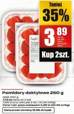 Pomidory promocja w Supeco
